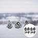 BESPORTBLE 2pairs Manganese Ice Crampons Spikes Non- Shoe Covers for Hiking Walking Ice Fishing and Activities