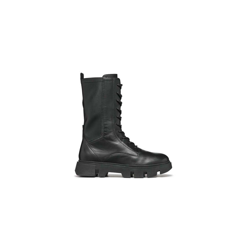 Geox Women's D Vilde Ankle Boots, black, 4 UK