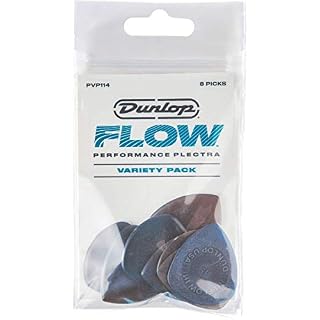 Dunlop PVP114 Médiators Variety Pack Flow sachet de 8 - Les Beatles, Paul McCartney, John Lennon, RIngo Starr, George Harrison