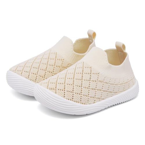 Image of MORENDL Baby Toddler Walking Socks Non-Slip Breathable Unisex Casual Sneakers