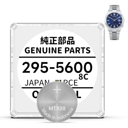 TQTHL Batterie pour condensateur Citizen 295-5600, MT920 295-56, compatible avec Eco Drive C650 E811 E810 B620 7821