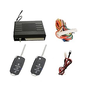 Keyless Open, afstandsbediening voor bestaande originele centrale vergrendeling, universeel, met 2 klapsleutels