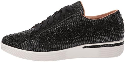Gentle Souls by Kenneth Cole Women's Haddie Rose Platform Wedge Sneaker, Black Embossed, 5 M US | Image 7