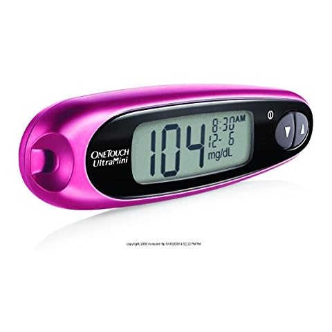Lifescan Onetouch Ultra Mini Glucose Meter Pink - 1 Ea Cover