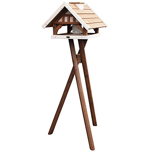 Habau 2506 Vogelhaus Kanada mit Silo und Ständer - 2