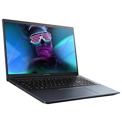 Image of ASUS VivoBook Pro 15 OLED Ultra Slim Laptop, 15.6a€ FHD Display, AMD Ryzen 7 5800H CPU, NVIDIA GeForce RTX 3050, 16GB RAM, 512GB SSD, Windows 11 Home, Quiet Blue, M3500QC-DS71