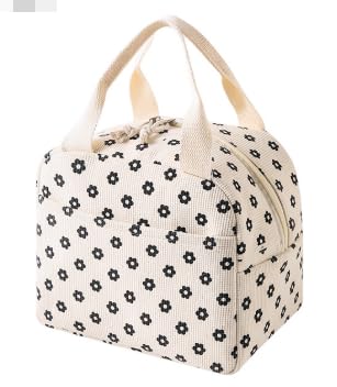 Reusable Cute Lunch Bag Insulated Lunch Box Food Lunch Containers for Women Men Leakproof Cooler Lunch Tote Bags