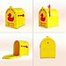 Duck Mailbox for Cruise Door - 3D Printed Magnetic Mini Cruise Door Decor (Yellow)