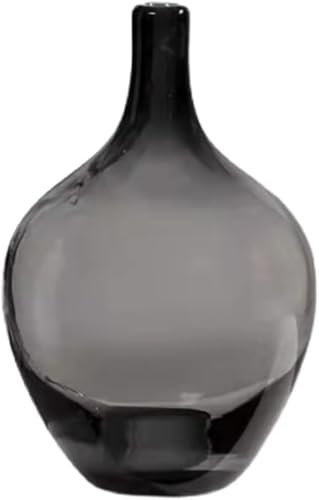 Jarrones para Decoración Jarrón De Suelo De Cristal Jarrón De Cristal Grande Jarrón De Suelo Transparente para Hierba Jarrones De Cristal Grandes para Decoración De Sue, A, 14 * 14 * 20cm