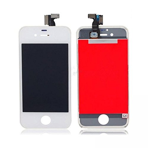  Mr Cartridge Display per iPhone 4 Bianco LCD + Touch Screen Alta qualità A1349 A1332