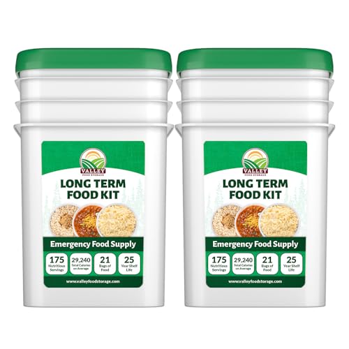Valley Food Storage Long Term Food Supply Kit | 2