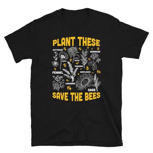 QQ2esUer Plant These Save The Bees Environment Global Warming Earth Day Gift T-Shirt