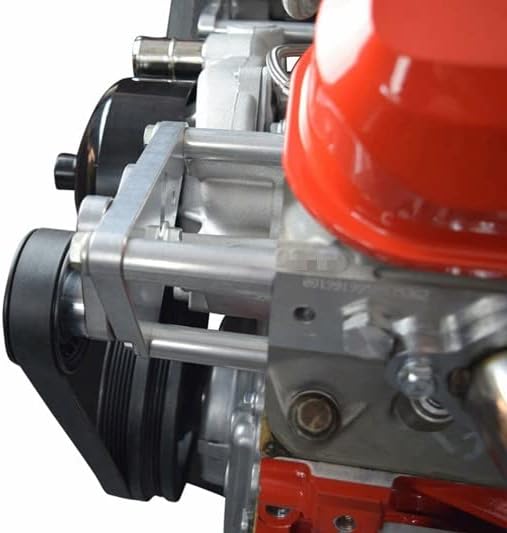 Miniatura 7 de LS1 Tensor de correa manual de motor con polea compatible con 1998-2002 Camaro Z28 SS Firebird Formula Trans Am WS6 LS LS2 GTO Aluminio