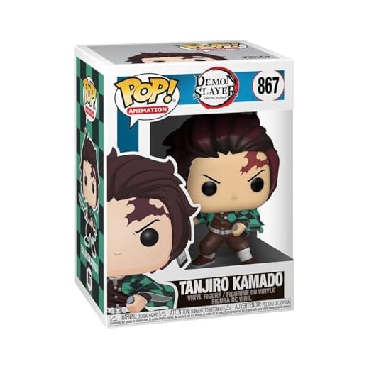 Funko Pop! Animation: Demon Slayer - Tanjiro Kamado - Guardianes de la Noche - Figura de Vinilo Coleccionable - Idea de Regalo - Mercancia Oficial - Juguetes para Niños y Adultos - Anime Fans