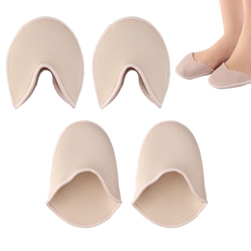 2 pares de protectores para punta de zapatos de ballet