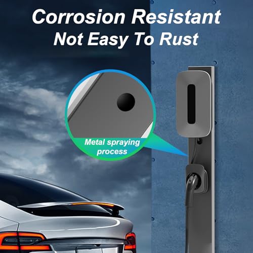 Support de chargeur EV fixe pour protéger vos câbles des chocs - 5