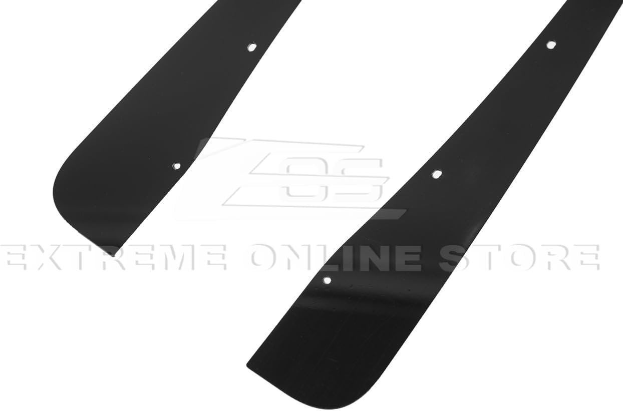 Replacement for 2019-Present Toyota MK5 GR Supra A90 A91 Performance Style Black Tinted Front Mud Flaps Splash Guard Pair