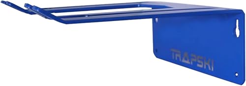 Miniatura 5 de TRAPAWAY - Estante de pared  Capacidad para 3 pares de esquís o tablas de snowboard por Bindings  Organizador de garaje para herramientas, equipo y
