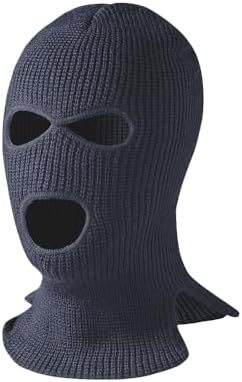 Pioneer Black Balaclava - 3 Hole - Stay Warm This Winter - One Size