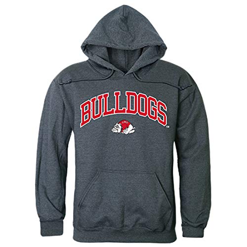 Gardner Webb University NCAA Campus Pullover Hoodie - Large, Heather Charcoal