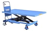 hanselifter hochhubwagen sdj1030 Hubbereich: 310 - 900mm HanseLifter SPB500 Mobiler Hubtisch mit großer Plattform und 500kg Tragfähigkeit, Lichtblau