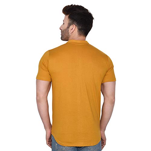 Image of Geum Men's Casual Shirt with Graphic Print | Short Sleeve Button-Down Shirt for Casual & Streetwear Look | Cotton Blend Slim Fit Shirt
