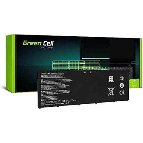 Green Cell® AC14B3K AC14B8K Batería para Acer TravelMate y Gateway Portátil Cover