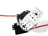 RB-65PG Pan And Tilt Kit With Short "U" Servo Bracket (Silver)/The Advantages Of Reliable Operation, Strong Adaptive Ability And Low Electromagnetic Interference.