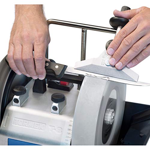 Long Knife Blade Sharpening Jig Tormek SVM-140. The Knife Jig Handles Flexible, Thinner Knives Like Filleting Knives - Works With Your Tormek Sharpening System T-8, T-7, T-4, T-3, etc.