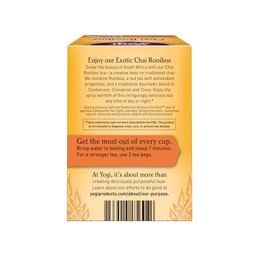 Yogi Tea, Chai Rooibos, 16 Count, Packaging May Vary - Thumbnail 3