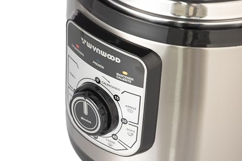 Wynwood Olla Programable Lyra Eléctrica Multifunción de 6 Litros con 19 Funciones, Programación 24h, Cubeta Antiadherente y Cocción Inteligente para Guisos y Arroces - imagen 7