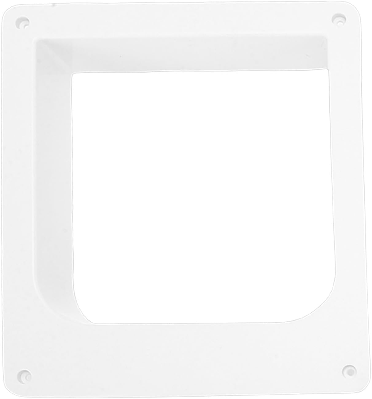 Haofy Cat Door 4 Way Locking Flap Weatherproof ABS Frame with Magnetic Windproof Brush Strips for Pets Up to 25 Lb for Interior Exterior Use Small Apartments RV Life Daily Use (XL)