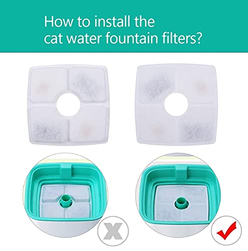 Hantoc 10 Packs Cat Water Fountain Filters - Image 4
