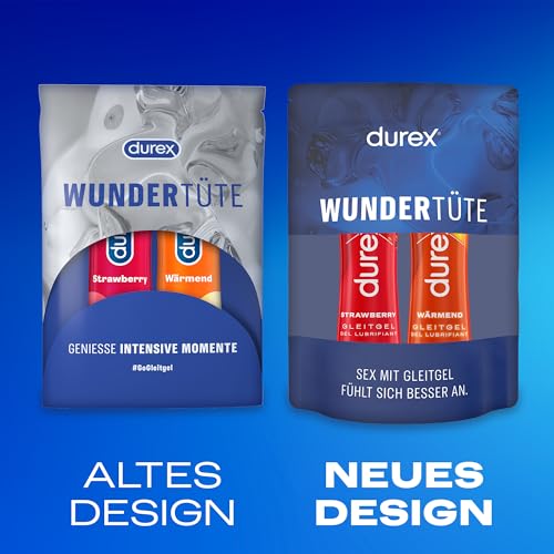Gleitgel mit Geschmack Durex Play – Mixpackung für Frauen und Männer