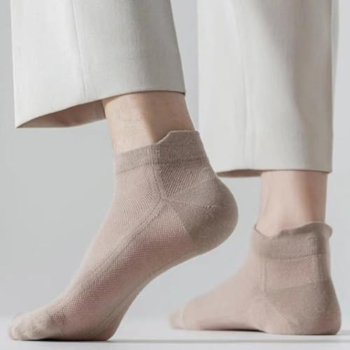 Image of VAIDUE Pack of 6 Ankle Length Socks for Men & Women | Multicolor Soft Cotton Casual Wear Socks | Breathable, Sweat-Absorbent & Stretchable | Stylish & Comfortable
