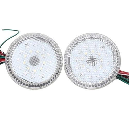 Réflecteur de pare-chocs arrière et feu d'avertissement d'arrêt de frein à LED auto