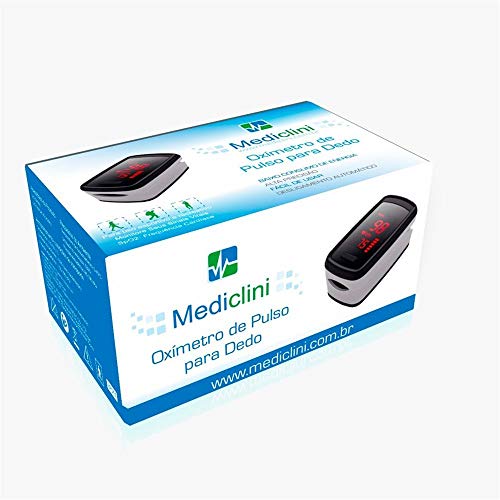 Oxímetro de Dedo Mediclini, Mediclini, BRANCO