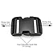 SGH Pro Extra Thick Military Grade Dual Adjustable Quick Side Release Buckles Clips Snaps 2' Wide 2 Pack No Sewing Heavy Duty Plastic Replacement for Nylon Strap Webbing Boat Cover Backpack Fanny Pack