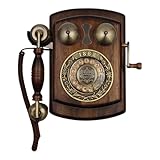 〖Décoration Vintage - Cadeau Parfait〗 : Ce téléphone mural à cadran rotatif vous permet de communiquer avec vos proches, mais constitue également un bel objet de décoration rétro. Idéal pour une maison de style européen ou américain, il s'intègre parfaitement dans un salon, une chambre, une cuisine, un hôtel ou toute autre pièce de décoration murale. C'est aussi une excellente idée cadeau pour les seniors, les parents et les grands-parents.