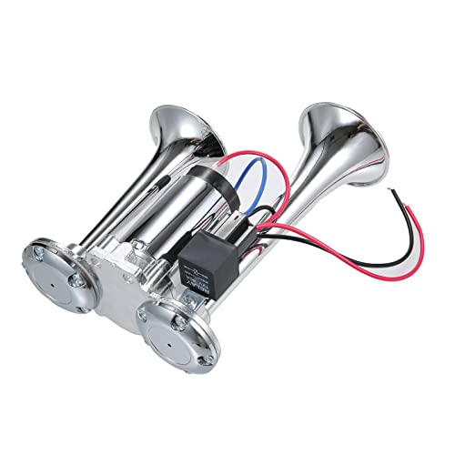 Bocina de aire universal de 12 V para viajar seguro en moto y scooter por ciudad 6