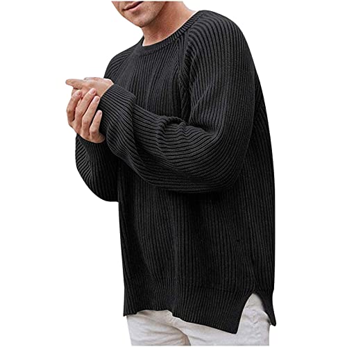 Mens Cardigan Sweaters With Buttons Plus Size Long Loose Fit Graphic Crewneck Halloween Sweatshirt Green L #TOP3