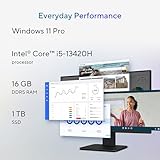 ASUS P440VA All-in-One, 23.8” FHD Anti-Glare Touch Display, 16GB DDR5 RAM, 1TB SSD, Intel® Core™ i5-13420H Processor, Windows 11 Home, Wired Keyboard and Mouse Included, P440VA-DS504T, Black - Image 5