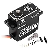 FLASH HOBBY M25BHW Waterproof IP67 25kg Full Aluminum Case High Torque Digital Brushless Motor Servo Compatible with 1/8, 1/10 1/12 RC Crawler Car, Robot,Truck Robot Parts