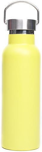 Miniatura 10 de Botella de agua de acero inoxidable con aislamiento al vacío 34/25/20/17/12 oz 18/8 para bebidas frías y calientes, de doble pared, a prueba de