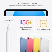 Apple 10,9" iPad (Wi-Fi + Cellular, 64 GB) - Blau (10. Generation) – Ansicht 3