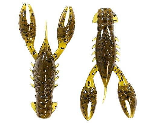 Z-Man Trdcr-46Pk6 Trod Crawz, 2.5", Green Pumpkin, 6 Pack, Multi, One Size #TOP27