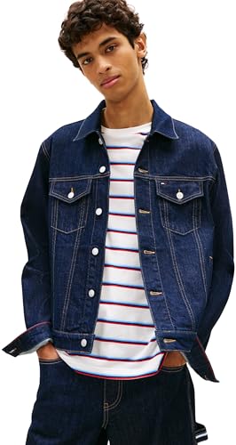 Veste camionneur Homme Tommy Jeans Ryan Blouson Jean Dm0dm22984 Di4156 Rglr Trckr Jckt