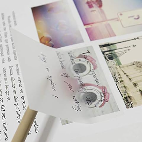 MultiBey Bloc de notas adhesivas transparentes 3x3 pulgadas, paquete de 10 unidades Cover