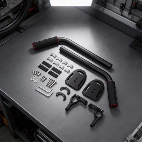 Extension de guidon en aluminium de 22 cm pour vtt et route