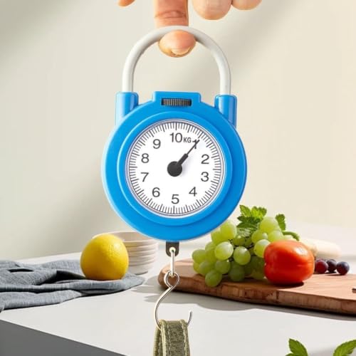 Wodsty Balance à ressort portable pour cuisine et ménage, balance alimentaire précise avec crochet, compacte…